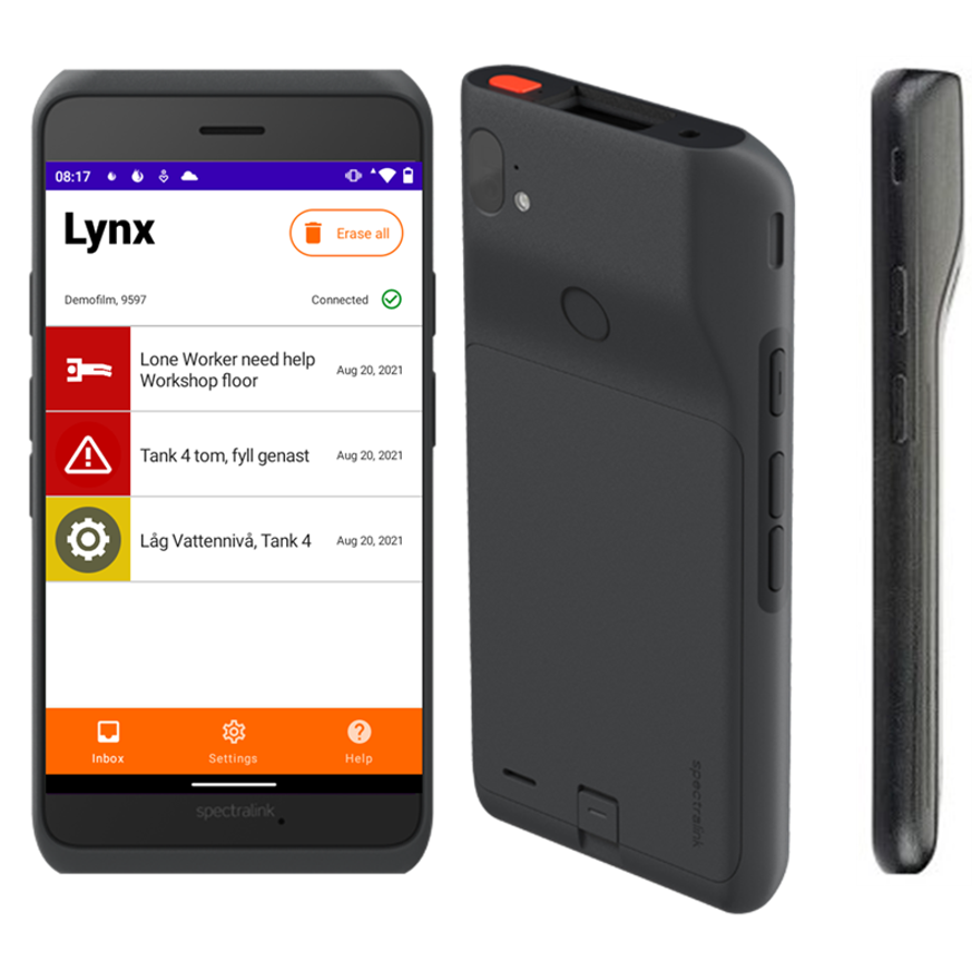 Versity 9553 VoWiFi Smartphone w/ Scanner and battery