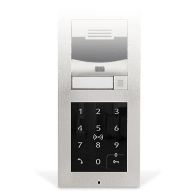 2N® IP Verso - Touchknappsats & Bluetooth & RFID-läsare 125 kHz, 13,56 MHz, NFC, PICard-kompatibel