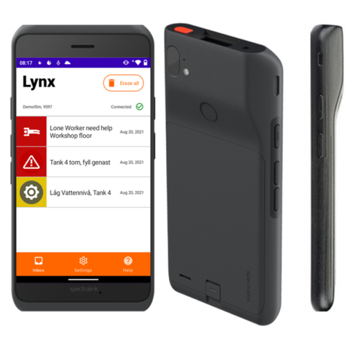 Versity 9653 LTE/VoWiFi Smartphone w/ Scanner and battery