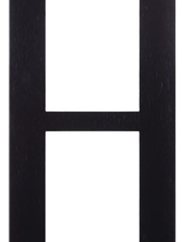 2N® IP Verso - Frame for flush mount, 2 modules (Black)