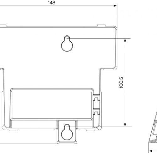 Väggmonteringsfäste för ITSV-5
