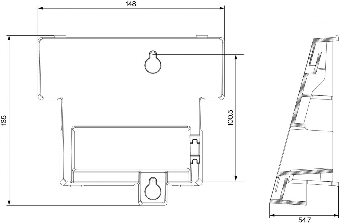 Wall Mount Bracket for ITSV-5