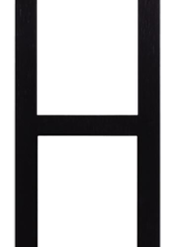2N® IP Verso - Frame for surface mount, 2 Modules (Black)