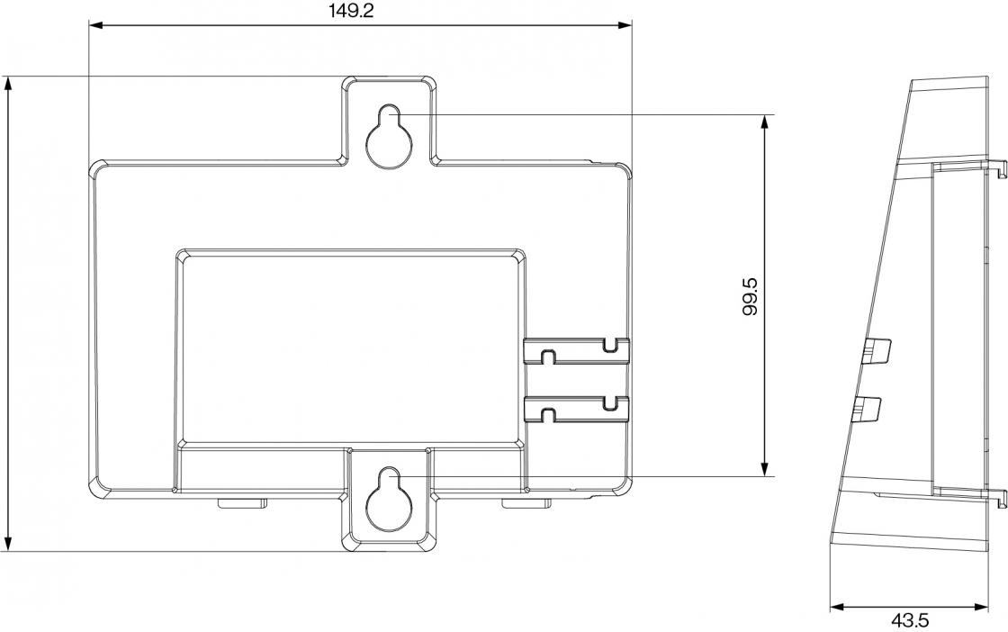 Wall Mount Bracket for ITSV-4