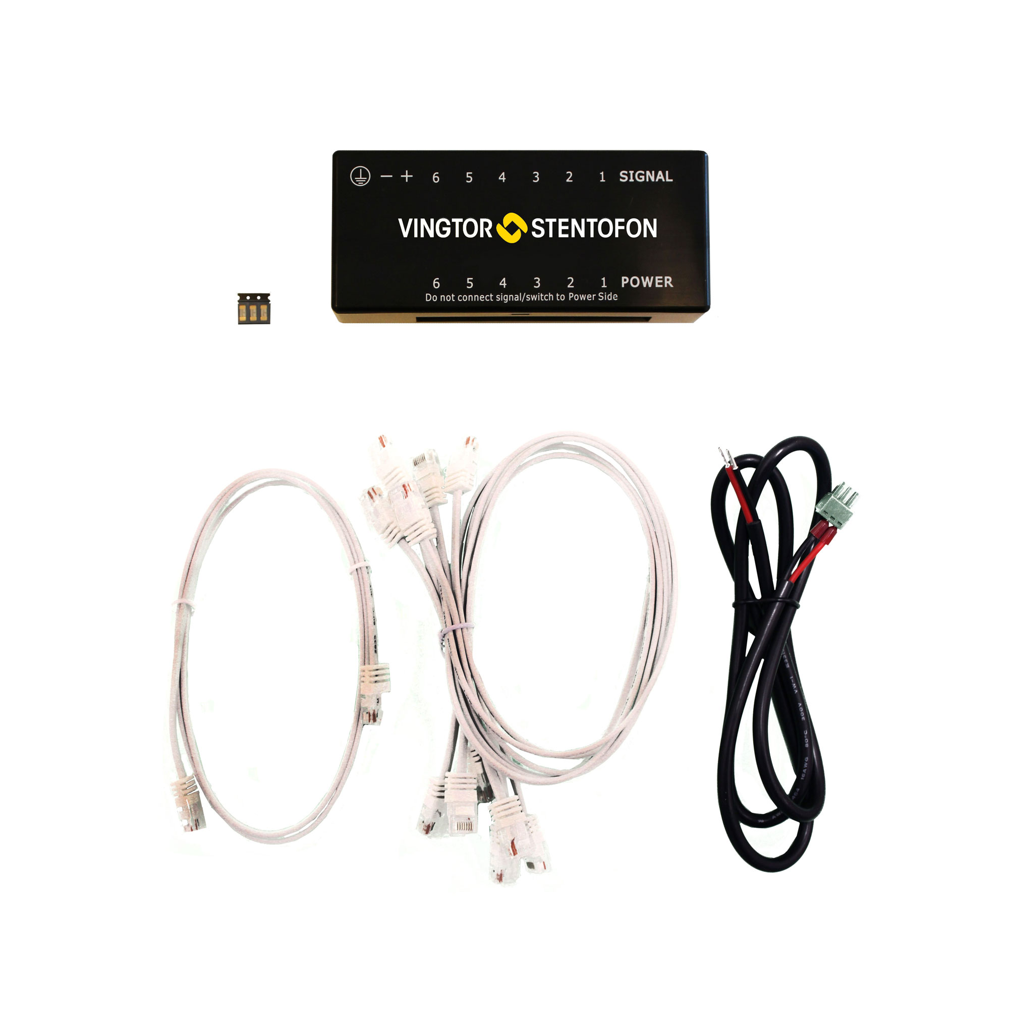 Exigo Power Injector, Spare Pair PoE, 6 Ports