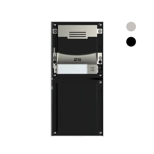 2N® IP Verso 2.0 huvudenhet med kamera (svart)