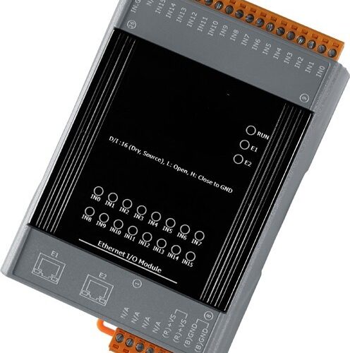 Modbus I/O Module (Eth 16x Dig dry input contact, 2x RJ45 PoE)