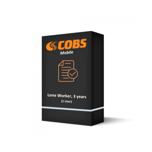COBS Mobile - Lone Worker (1 user), 3 years