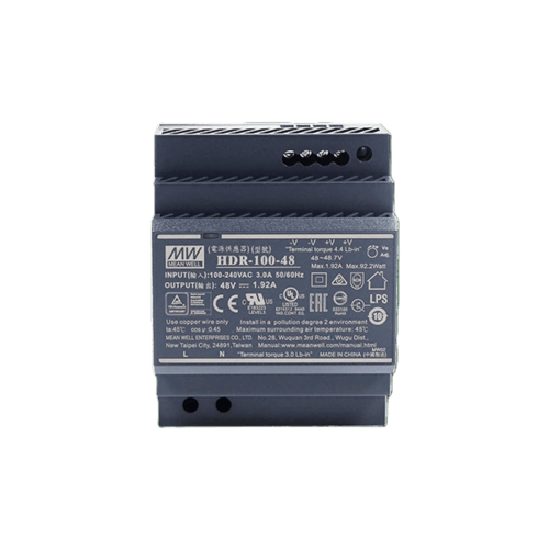 2N Clip 2wire-IP Switch Power supply 48VDC/1.92A, DIN rail